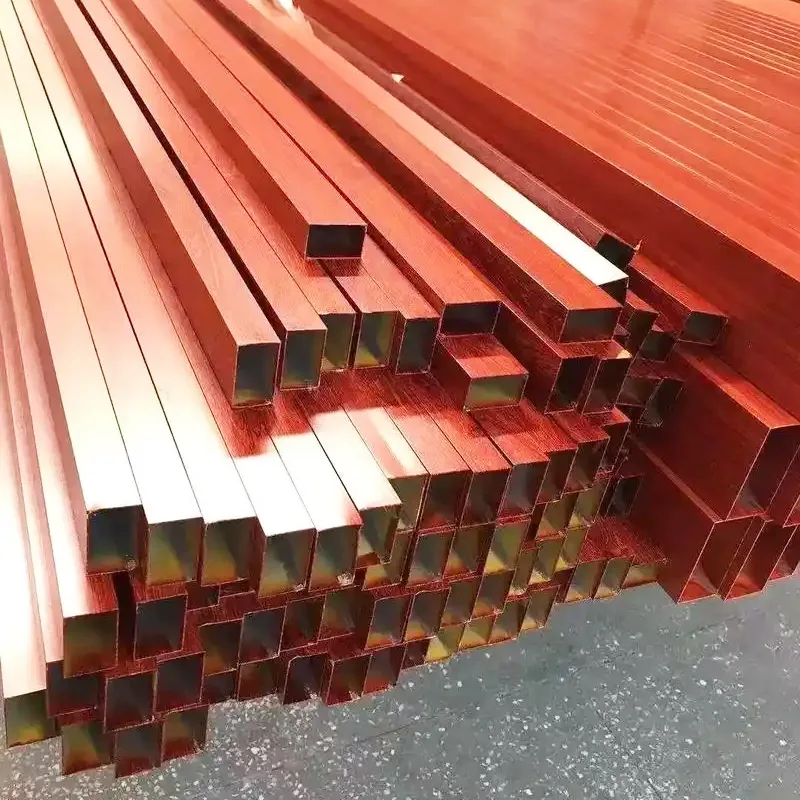 7075 fyrkantsrör i aluminium