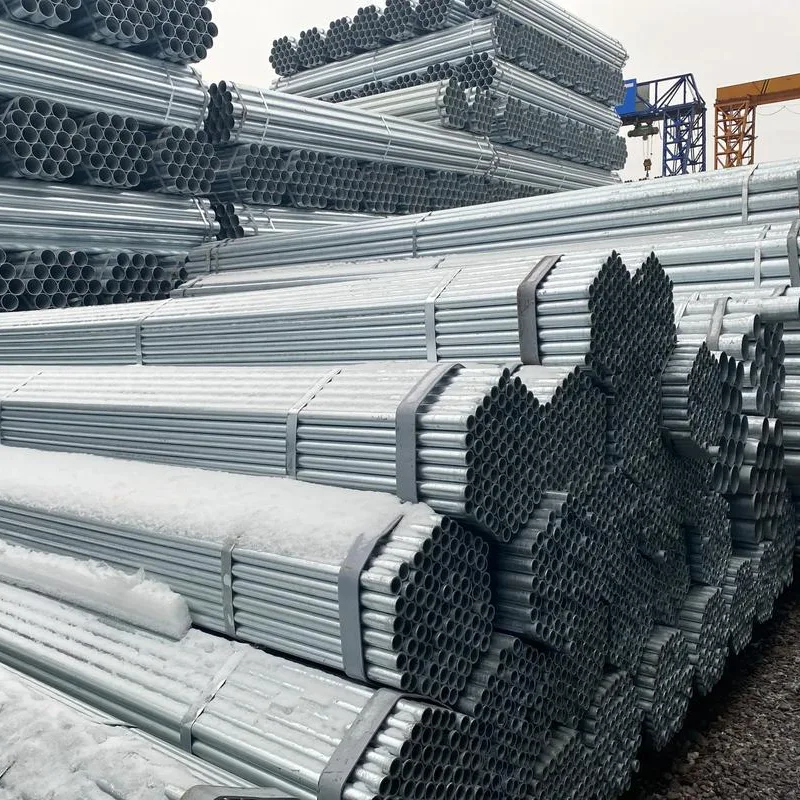 Galvaniserat runt rör